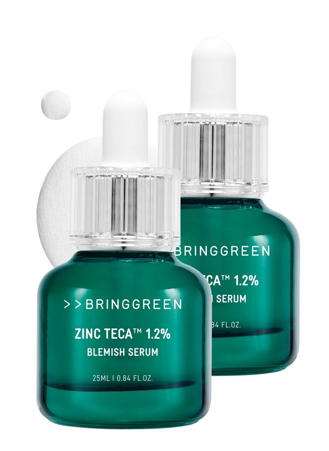 برينج جرين - سيروم BRING GREEN Zinc Teca™ 1.2% Trouble Serum DOUBLE SET | سيروم لطيف يُضفي تأثيرًا مُهدئًا على البشرة المُصابة بالمشاكل - Image 1