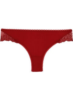 Magic Form 312 Lace Back Regular Panties - Red  - Image 1