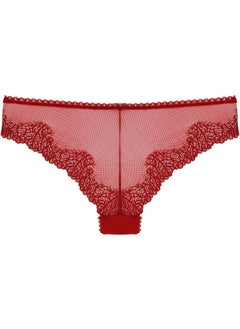 Magic Form 312 Lace Back Regular Panties - Red  - Image 2