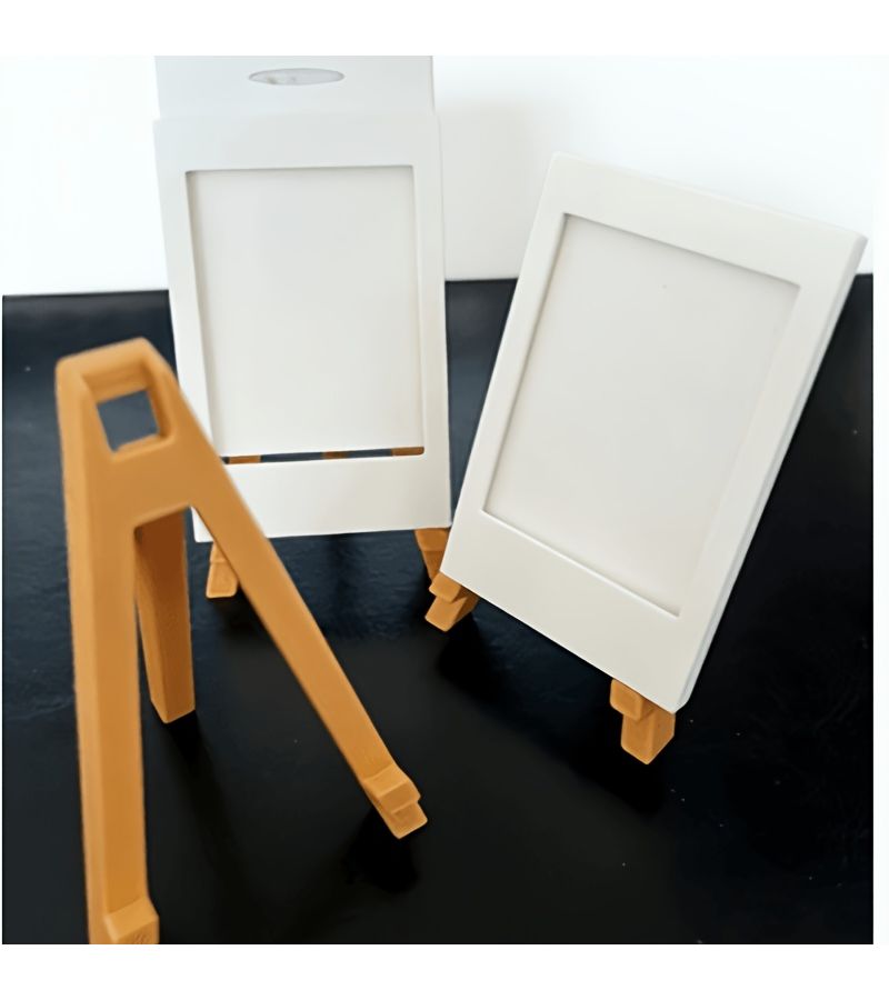 Nordic Style Mini Picture Frame Vertical Desktop Photo Frame Polaroid Photo Display Stand 1 Set - Image 1
