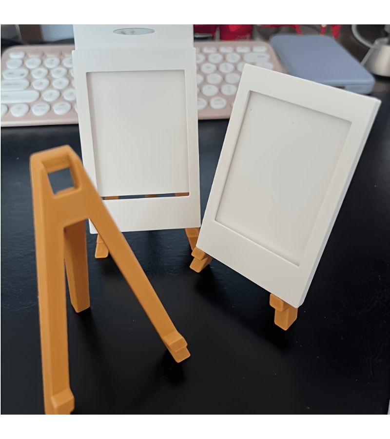 Nordic Style Mini Picture Frame Vertical Desktop Photo Frame Polaroid Photo Display Stand 1 Set - Image 4