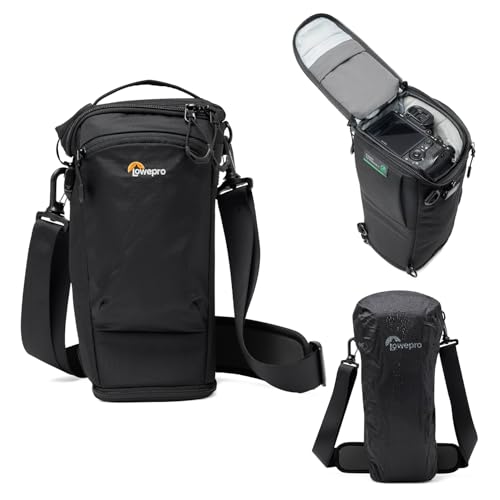 Lowepro ProTactic TLZ 75 Slim AW III Toploader Camera Bag, Camera Case for DSLR, Mirrorless, Vol. 4.5L, Dim: 14.57x4.13x5.5in for Cameras w/Lens attached, Modular Shoulder Bag, for Photographer/Video - Image 1