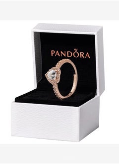 Pandora Violet Pandora Cubic Zirconia Women's Copper Silver Alloy Ring 188421C02  - Image 4