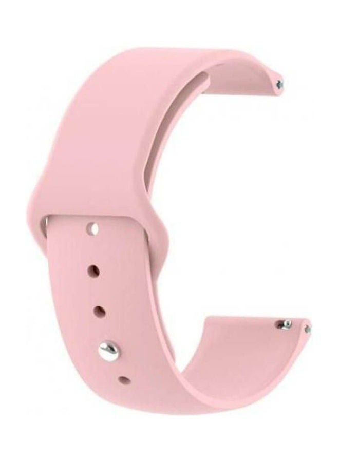Silicone Watch Band For - Smart Watch Amazfit Bip 5 -22mm Anti-Shatter Strap - LIGHT PINK