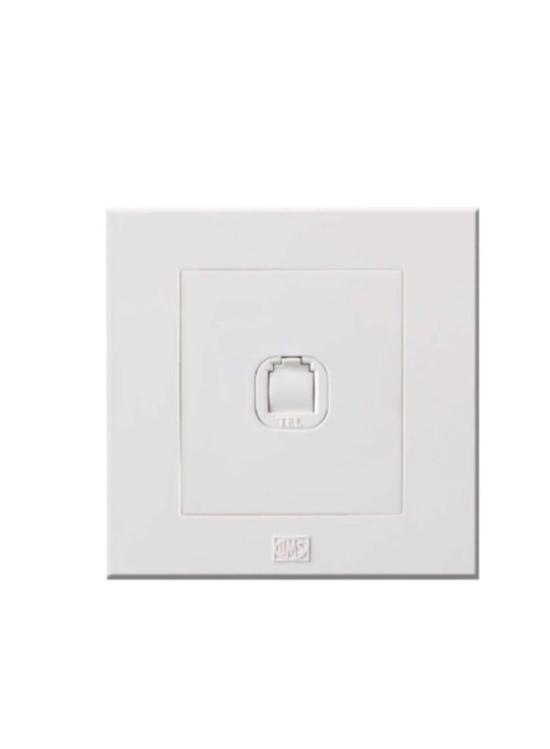 Single Outlet Wall Telephone Socket