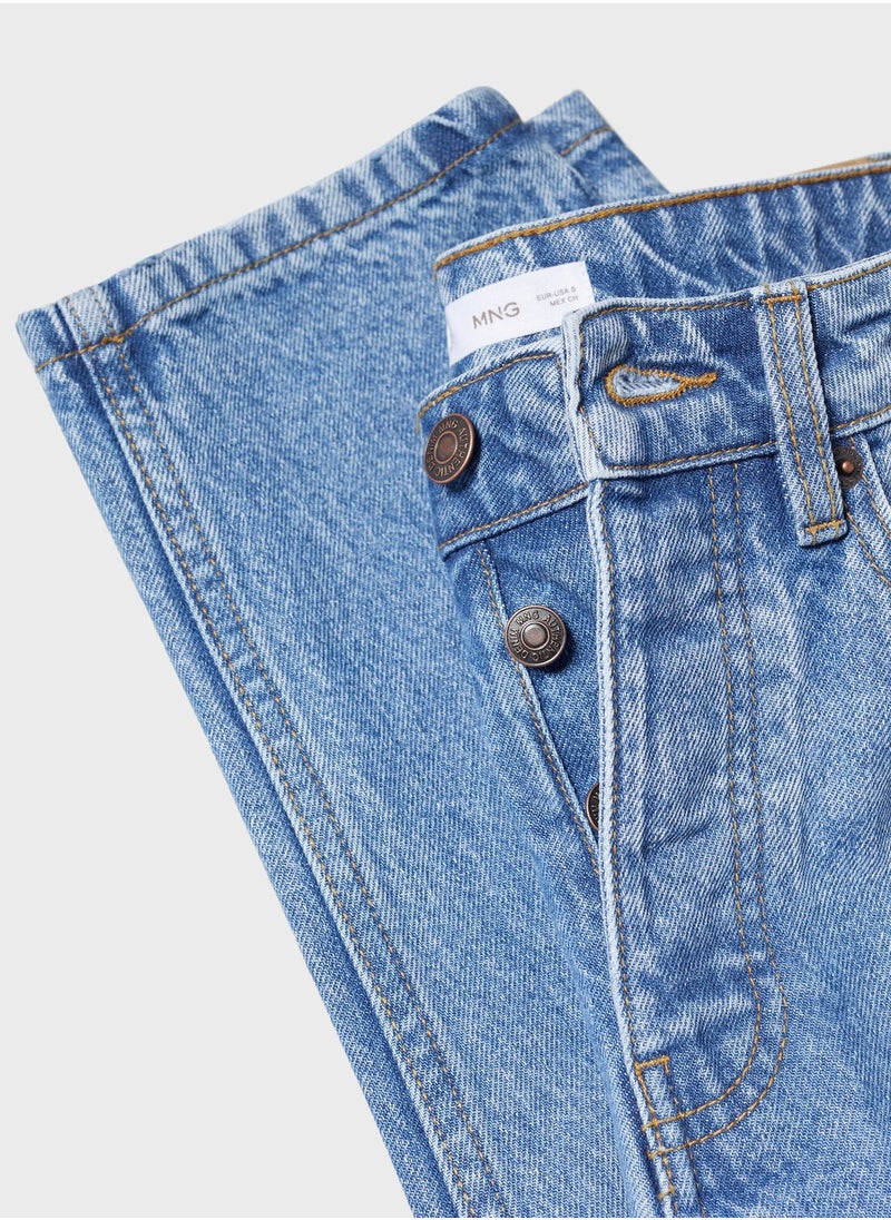 MANGO - Youth Tapered Fit Jeans - Image 1