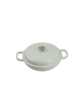 Chef's Delight Cast Iron Casserole – Heavy-Duty Pre-Seasoned Dutch Oven for Stews, Soups, Baking & Slow Cooking, Oven-Safe, Durable Cookware for Home & Professional Use -Diameter 31Cm , 3.3L - pzsku/ZD1A1E1386F7448D865D0Z/45/1746241165/a5469bea-d95e-4876-afb4-c4da063663dd