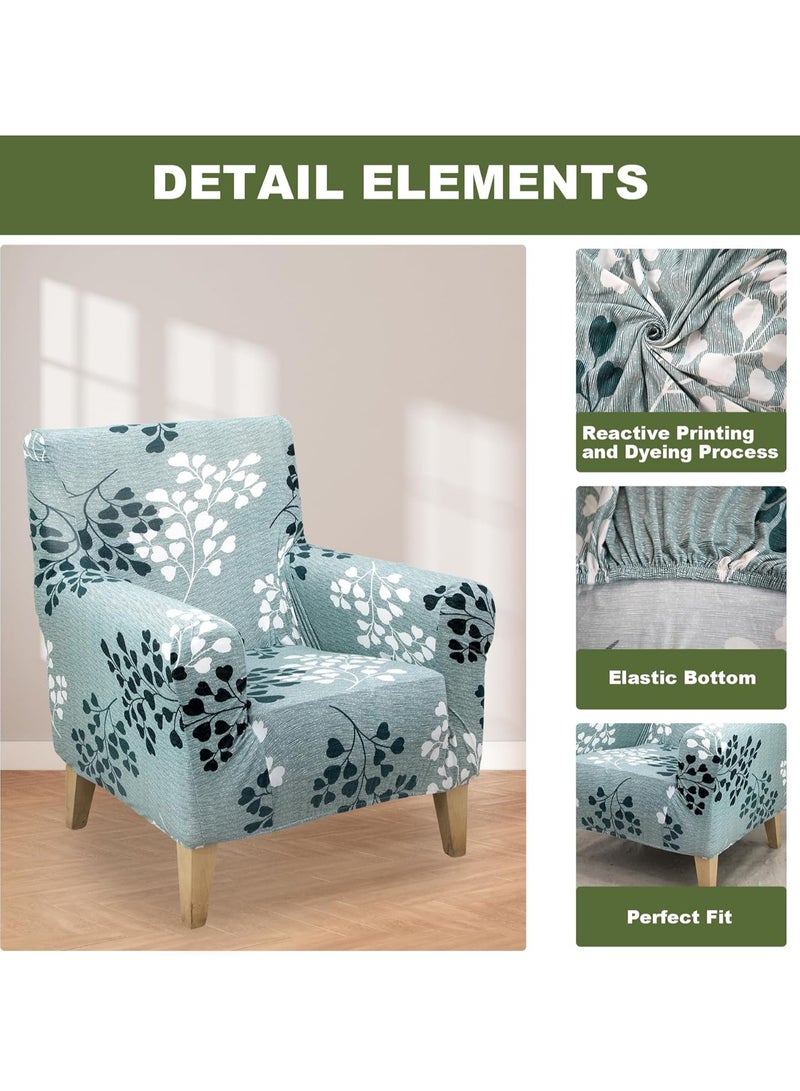 general Banquet armchair Sliding cover Stretch chair cover 1 piece armchair sofa cover Soft armchair cover Detachable and washable single sofa cover Living room furniture protector - Image 3