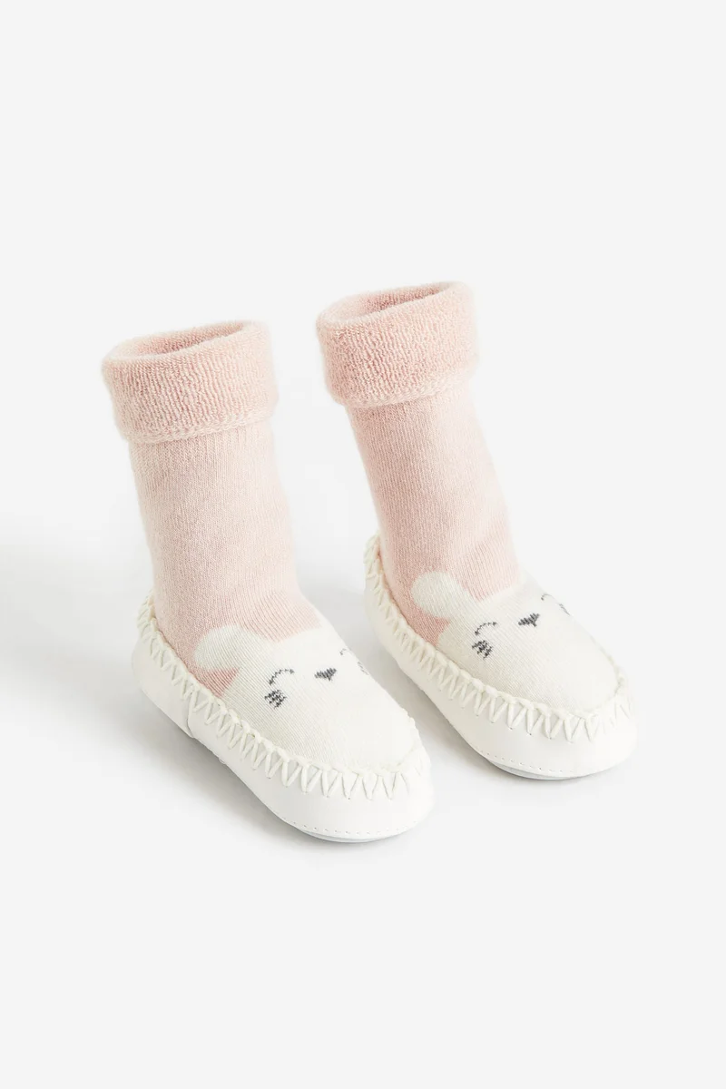 اتش اند ام Infant Printed Moccasins