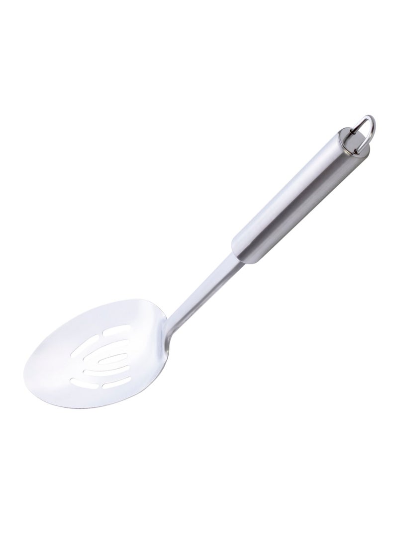 Cuisine Art Stainless Steel Strainer, Slotted Serving Ladle Spoon - Image 2