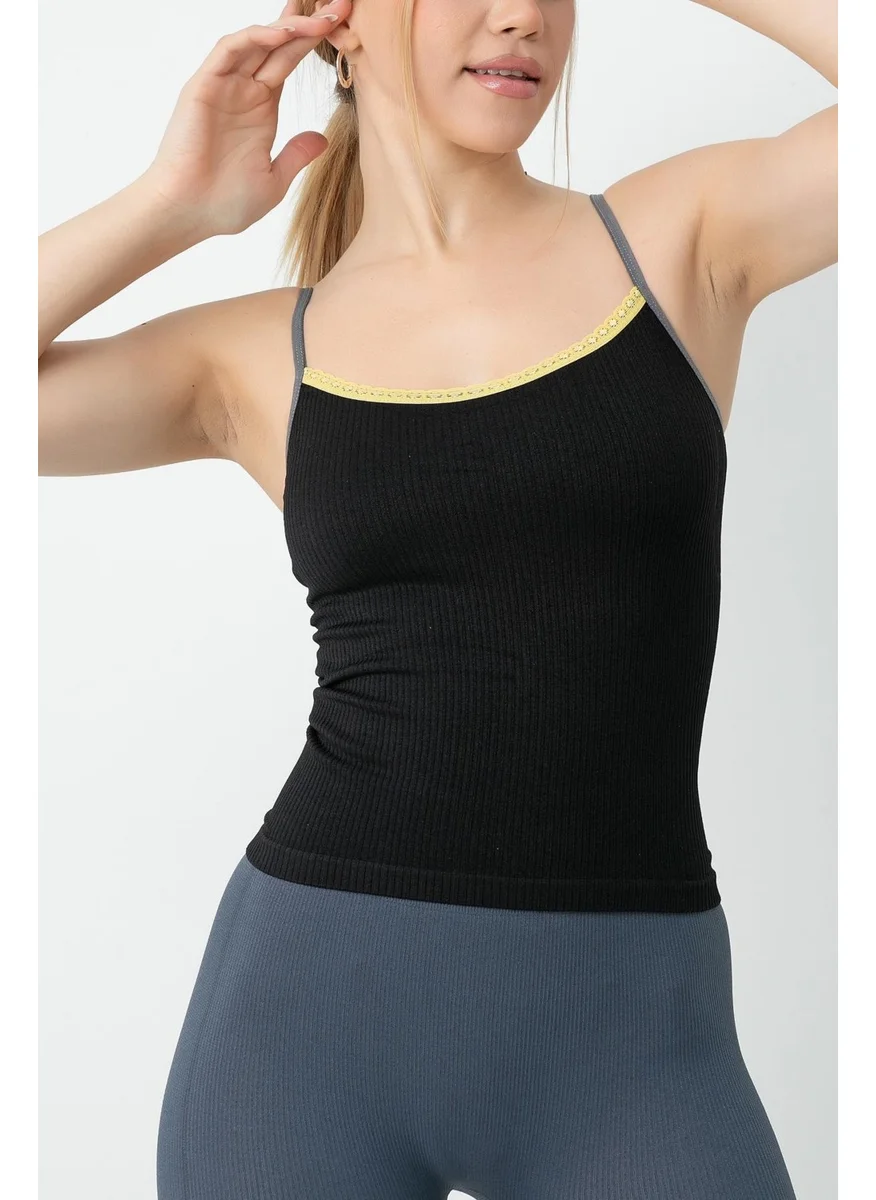 Gigotto Women's Seamless Ribbed Tank Top