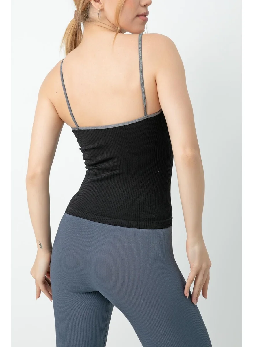 جيجوتو Women's Seamless Ribbed Tank Top