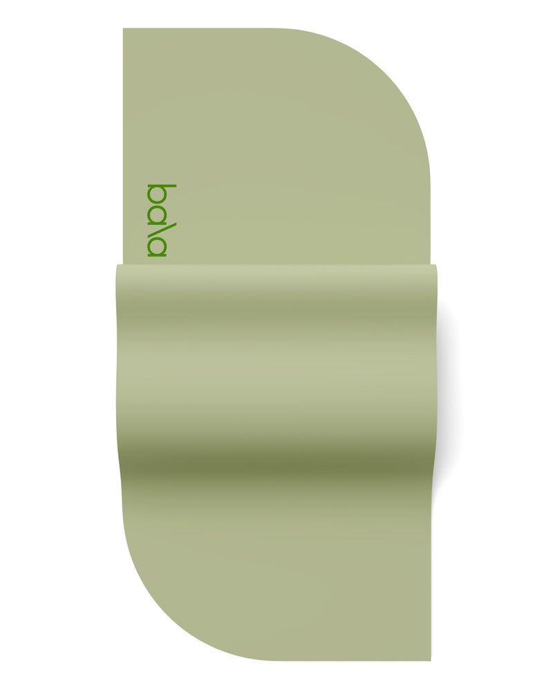 Bala Deco Yoga Mat for Home Gym, 5mm (Sage) - Non Slip Exercise Mat for Home Workout, Stretching, Pilates, Aerobics & Floor & Fitness Work Out - Outdoor or Indoor Exercise Equipment - Image 1