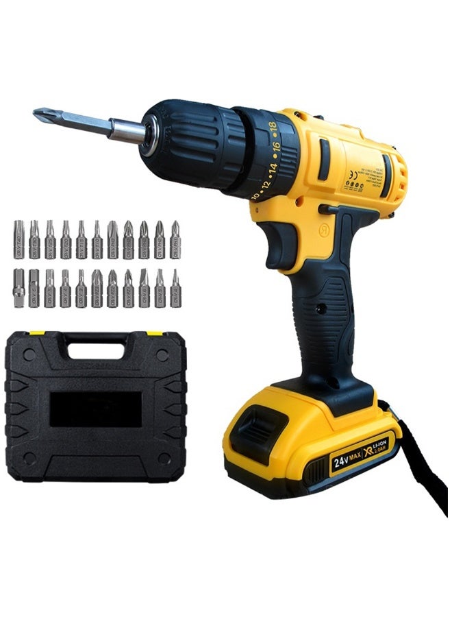 BlueFire 28V MAX Cordless Electric Drill Tool Set – Complete Professional Power Tool Kit with 2 Rechargeable Batteries, Fast Charger, High-Torque 18–35Nm Drill, Hammer, Pliers, Screwdrivers, Drill Bits, Measuring Tape and Accessories – Portable Durable Carry Case for Home Repair, Woodworking, Metal Work and Construction Projects - Image 4
