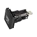 vierzweites 12V Inner Cigarette Lighter Power Socket Plug Outlet with Cap Replace 39624TRNH01 39624T6DH01 Fit for Honda Accord CRV URV Civic Crider XRV 20162022 - Image 2