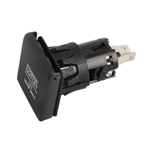 vierzweites 12V Inner Cigarette Lighter Power Socket Plug Outlet with Cap Replace 39624TRNH01 39624T6DH01 Fit for Honda Accord CRV URV Civic Crider XRV 20162022 - Image 1