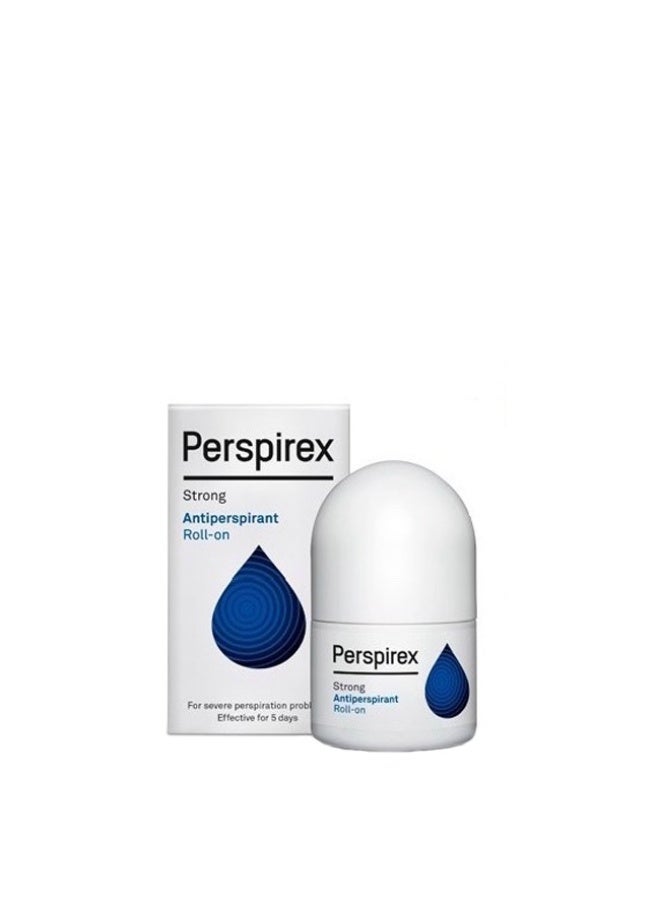 Perspirex Strong Antiperspirant Roll-On 20ml - Image 1