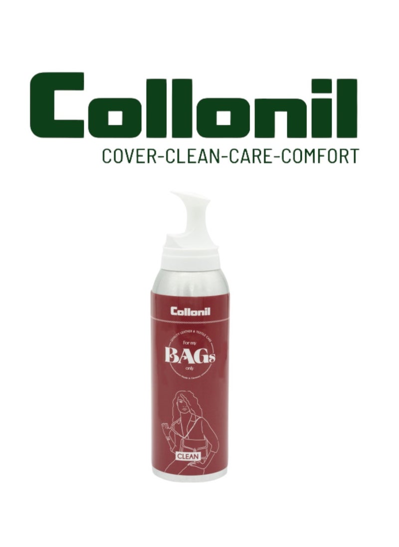 Collonil Bags Clean 125ml: Ultimate Handbag Care Foam for All Leather Types  - Image 2