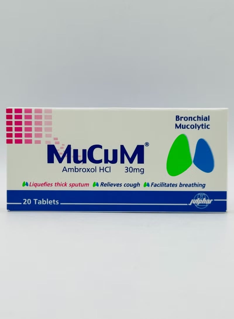 Mucum Tablets 30mg 20'S