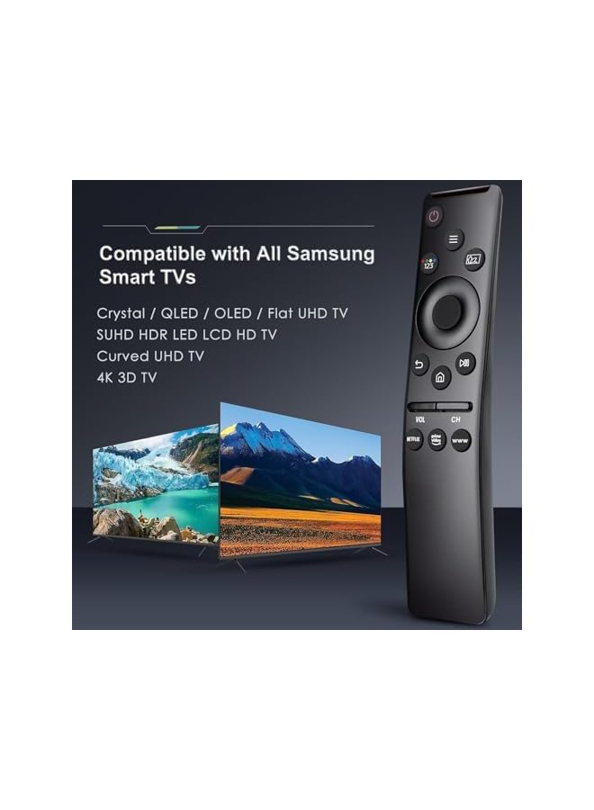 The Bros Universal Remote Control Compatible for All Samsung TV LED QLED UHD SUHD HDR LCD Frame Curved Solar HDTV 4K 8K 3D Smart TV Replacement Remote with Netflix, Prime Video, WWW Buttons - Image 3