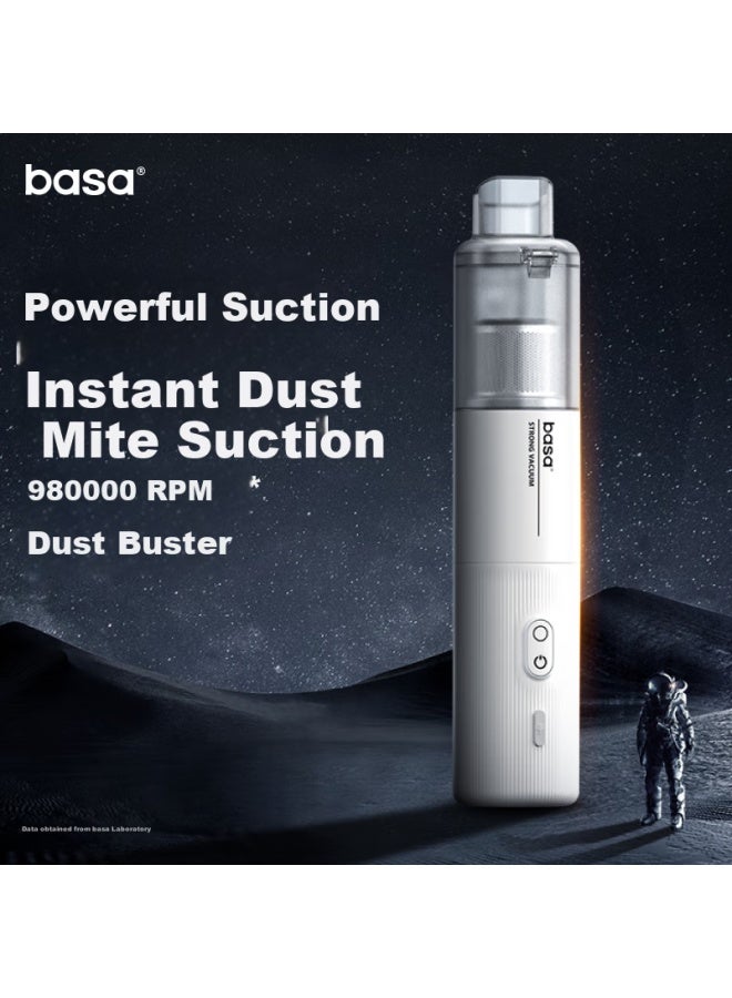Basa Car Vacuum Cleaner, Handheld Wireless High Suction Power, For Car And Home Use, Desktop Cleaning, High-power Extra Strong Suction, 8000pa Long Battery Life - Image 5