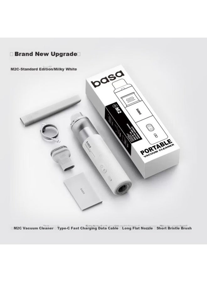 Basa Car Vacuum Cleaner, Handheld Wireless High Suction Power, For Car And Home Use, Desktop Cleaning, High-power Extra Strong Suction, 8000pa Long Battery Life - Image 1