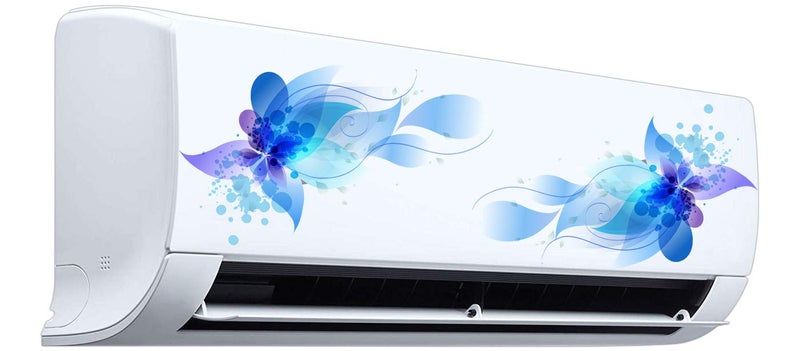 Decopix 'ac Sticker Fridge Sticker Wall Sticker Split Ac Stickers Air Conditioner Sticker - Standard Size (Fit for All Models/Sizes/Brands) (Vinyl, Multicolor)' - Sm6007 - Image 2