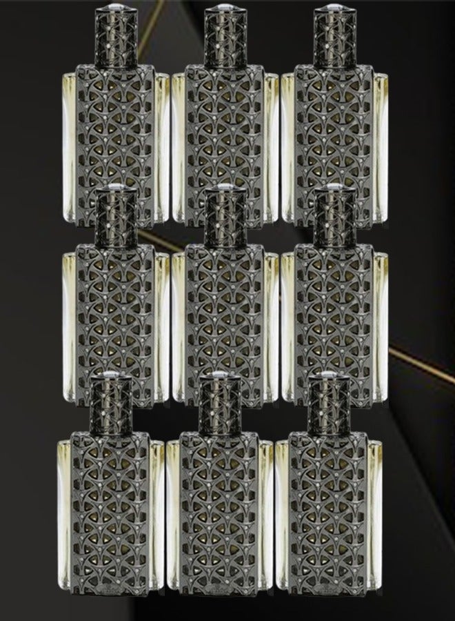 Alrehab 9 Pieces Arooq Al Oud Perfume 60ml EDP - Image 1