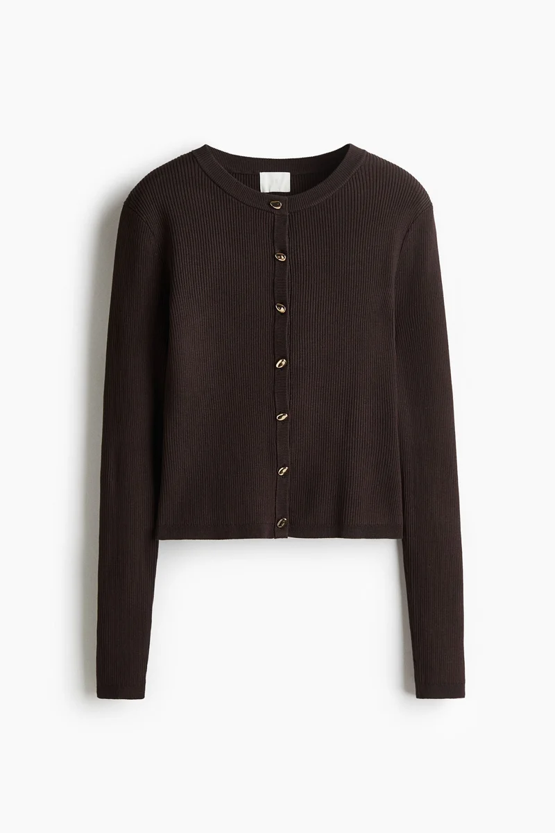 H&M Rib-knit cardigan