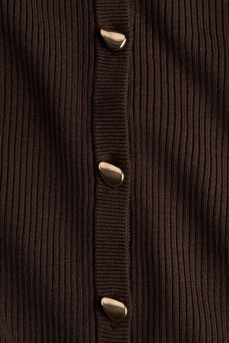 H&M Rib-knit cardigan