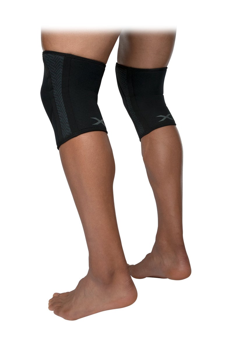 McDavid MDX801 Weightlifting Knee Sleeves, Black, Medium - Image 2
