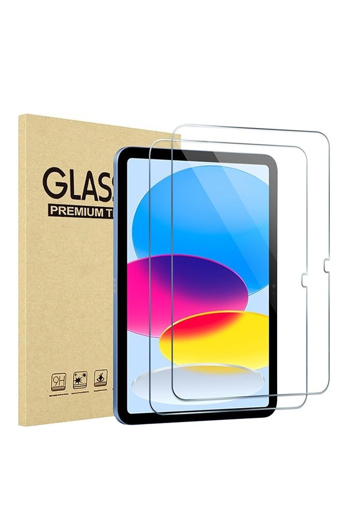2 Pcs iPad A16 2025 11th Generation 11-inch Screen Protector, 9H Tempered Glass Screen Protector for iPad A16 2025 11th Generation, Full Coverage Bubble-Free Tempered Film, Anti-Scratch Film - Image 1