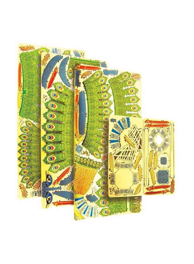 Fascinations Iconx Peacock 3D Metal Model Kit - Image 2