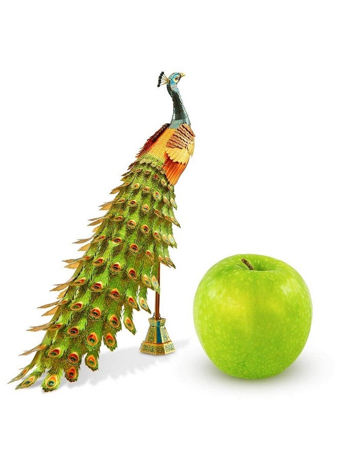 Fascinations Iconx Peacock 3D Metal Model Kit - Image 3
