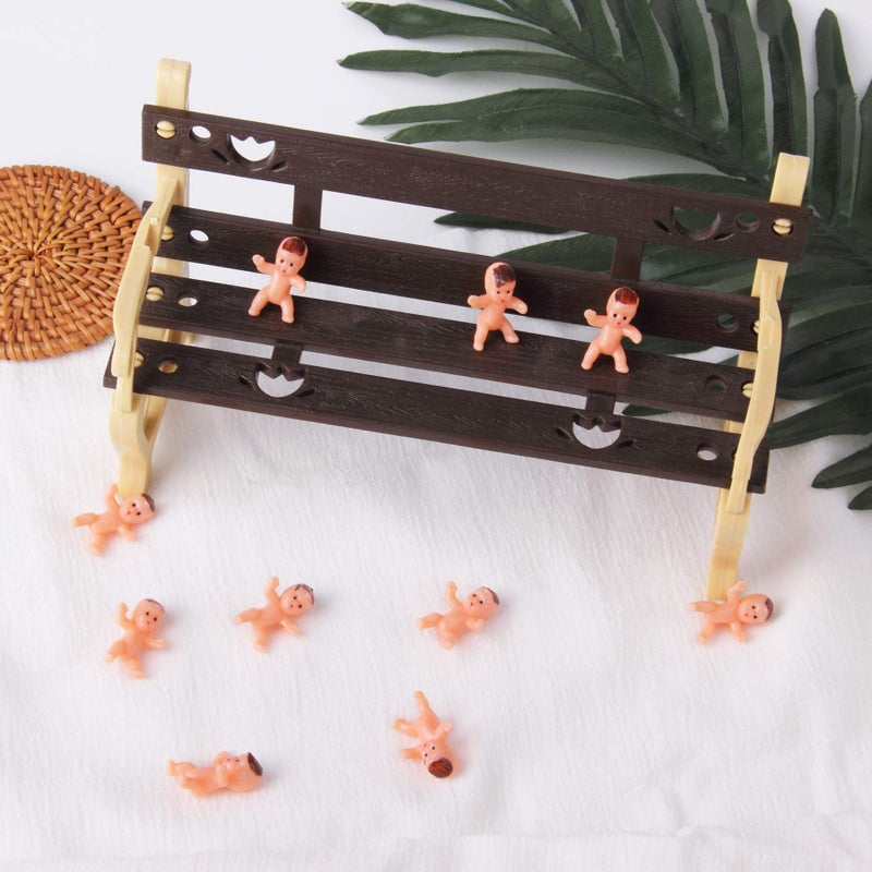 JIAKAI 36pcs Mini Plastic Babies for Baby Shower, ice Cube Game, Party Decorations, Baby Toys - Image 4