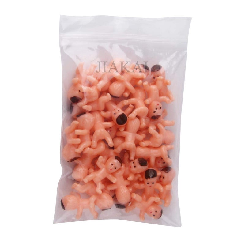 JIAKAI 36pcs Mini Plastic Babies for Baby Shower, ice Cube Game, Party Decorations, Baby Toys - Image 5