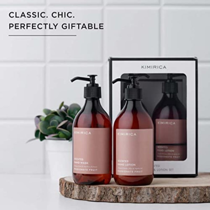 Gift Set Hand Wash Hand Lotion Duo Caddy Set 100 Vegan Paraben Free Long Lasting fragrance Luxury Gift set Premium Gift hamper 300mlx2 - Image 4