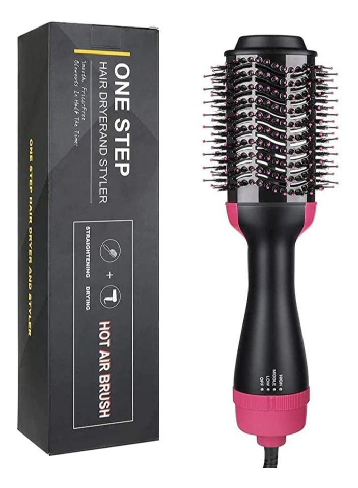 ELTRAZONE Hair Dryer Brush and Hot Air Brush, Bvser Air Hair Brush 3 in 1 One Step Hair Dryer and Styler Volumizer for Rotating Straightening, Curling, Salon Negative Ion Ceramic Blow Dryer Brush - Image 1