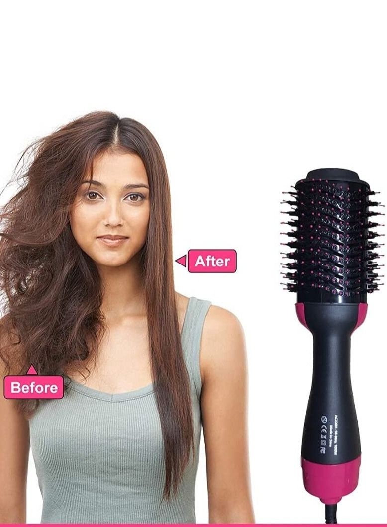 ELTRAZONE Hair Dryer Brush and Hot Air Brush, Bvser Air Hair Brush 3 in 1 One Step Hair Dryer and Styler Volumizer for Rotating Straightening, Curling, Salon Negative Ion Ceramic Blow Dryer Brush - Image 5