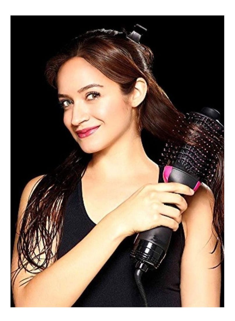 ELTRAZONE Hair Dryer Brush and Hot Air Brush, Bvser Air Hair Brush 3 in 1 One Step Hair Dryer and Styler Volumizer for Rotating Straightening, Curling, Salon Negative Ion Ceramic Blow Dryer Brush - Image 3