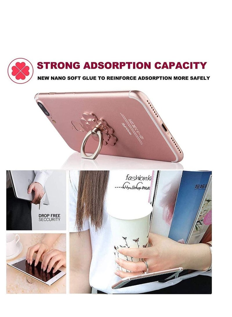 KASTWAVE Universal Phone Finger Ring Grip Stand Holder - Pack of 4 - Image 4