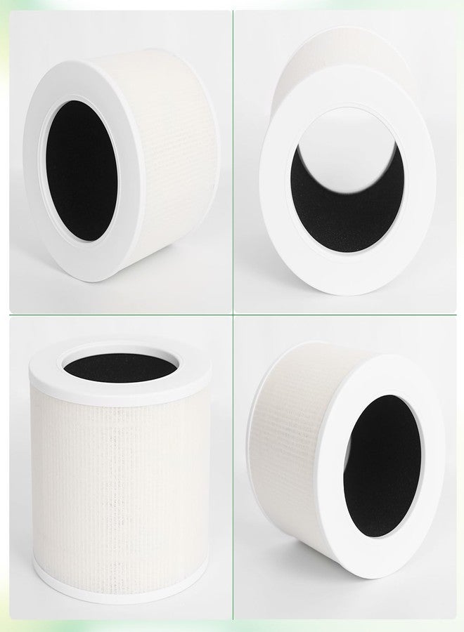 Dttery Core Mini-P Replacement Filter for LEVOIT Core Mini Air Purifier, High-Efficiency Activated Carbon, 3-in-1 HEPA, Part Core Mini-RF, 2 Pack - Image 4