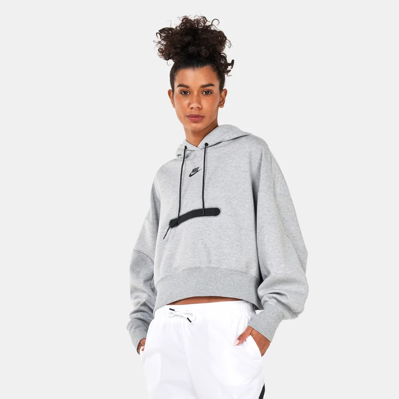 Nike Women's Over-Oversized Crop Pullover Hoodie