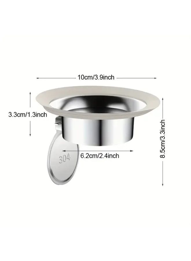 Large Stainless Steel Toilet Odor Proof Drain Stopper 3 Pack Anti Odor Backflow Preventer Plug - Image 5