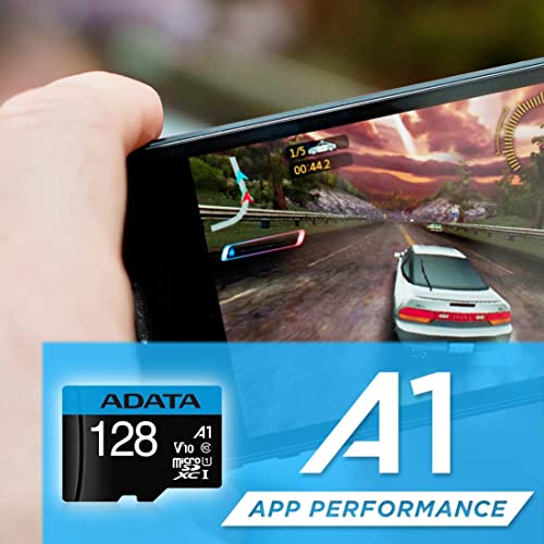 ADATA Premier 128GB MicroSDHC/SDXC UHS-I Class 10 V10 A1 Memory Card with Adapter Read up to 100 MB/s (AUSDX128GUICL10A1-RA1) - Image 5