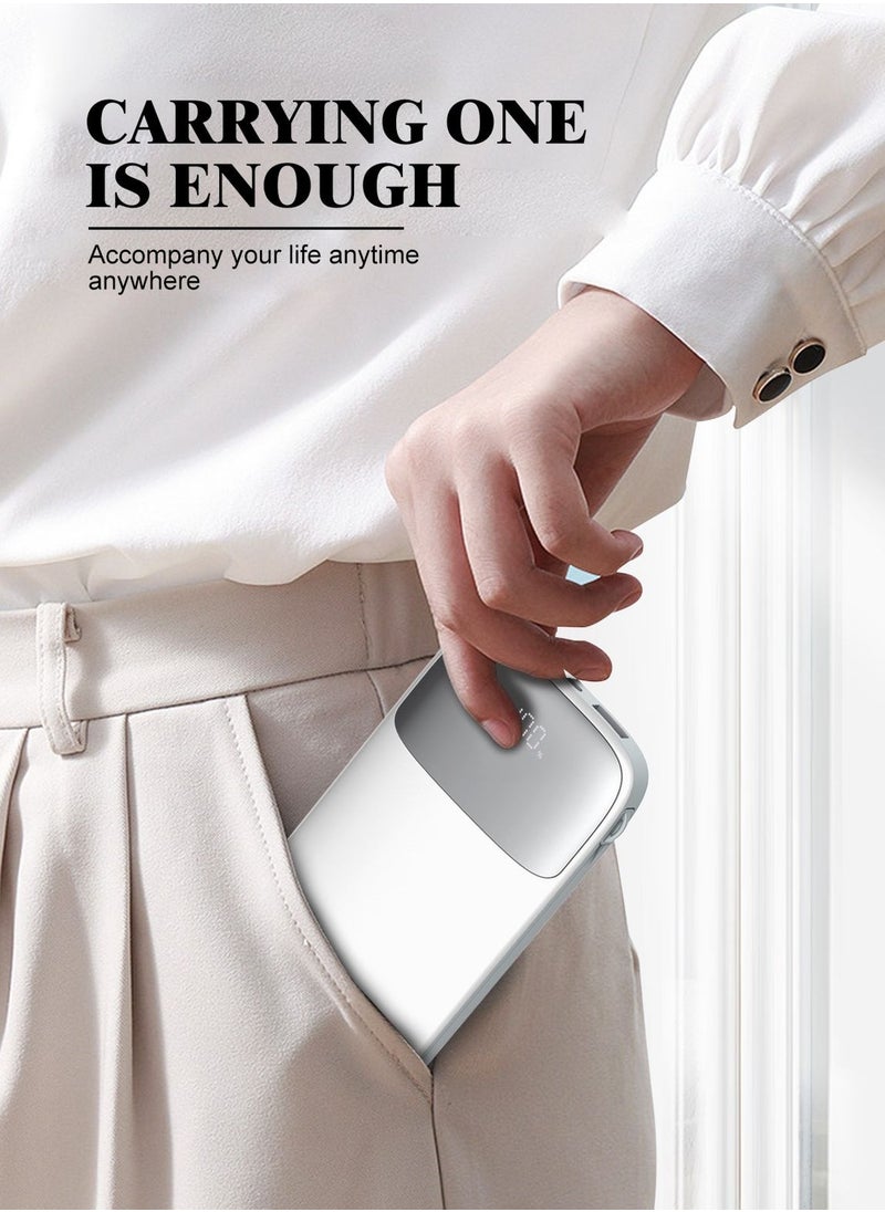 Foji - Foji 10000 mAh Power Bank With Charging Cable LED Digital Display - Image 1