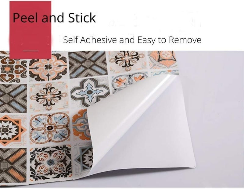 BPA Retro Tiles Self-Adhesive Wallpaper - Image 3
