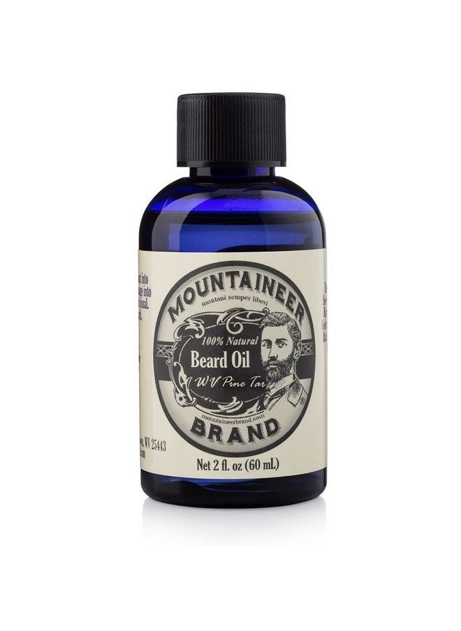 mountaineer brand Beard Oil Natural Beard Oil For Men Conditions Softens Hydrates Hair Soothes Dry Itchy Skin Beard Oil Growth For Men Grooming Beard Maintenance Treatment Wv Pine Tar 2Oz  - Image 2