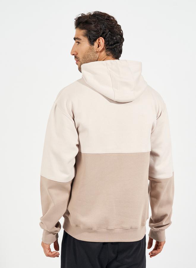 Styli Eco Earth Relaxed Fit Color Block Terry Hoodie - Image 5