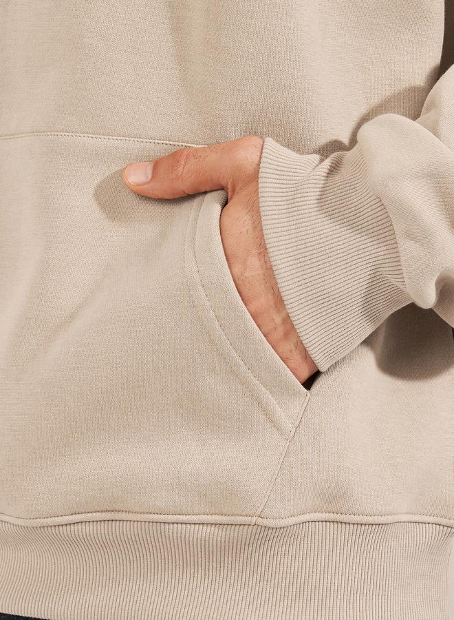 Styli Eco Earth Relaxed Fit Color Block Terry Hoodie - Image 4